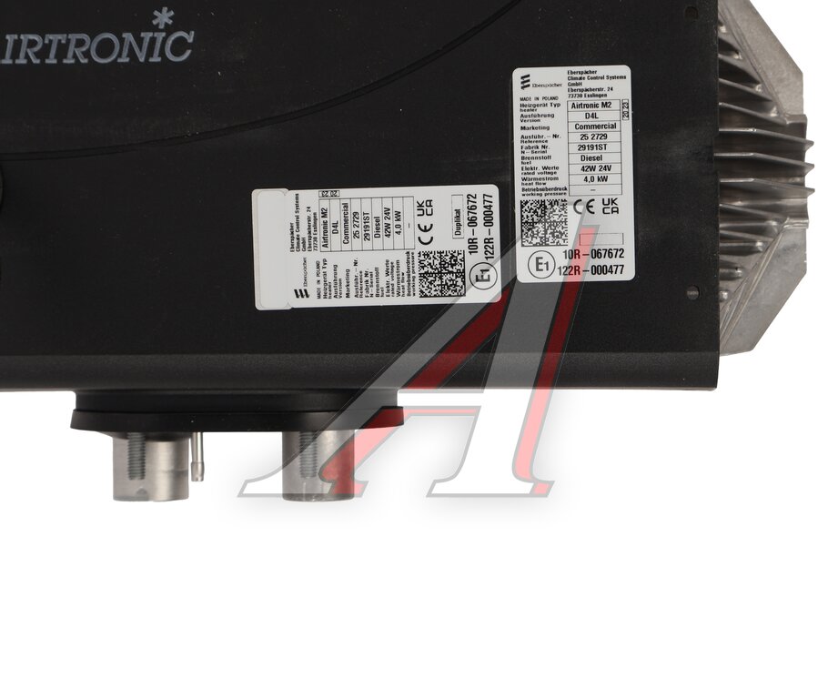 Отопитель воздушный дизельный Airtronic M2 D4L 24В 4.0кВт с МК и таймер Easy Start Pro EBERSPACHER