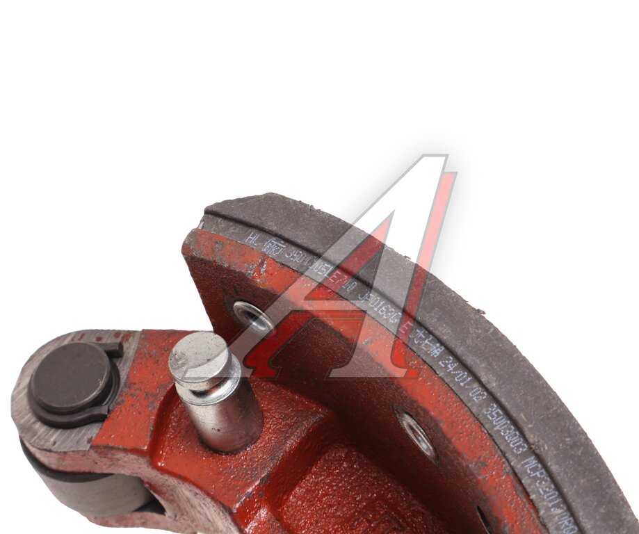 Колодки тормозные JAC N90 КАМАЗ Компас-9 передние барабанные (1шт.) (нижняя) MOVELEX