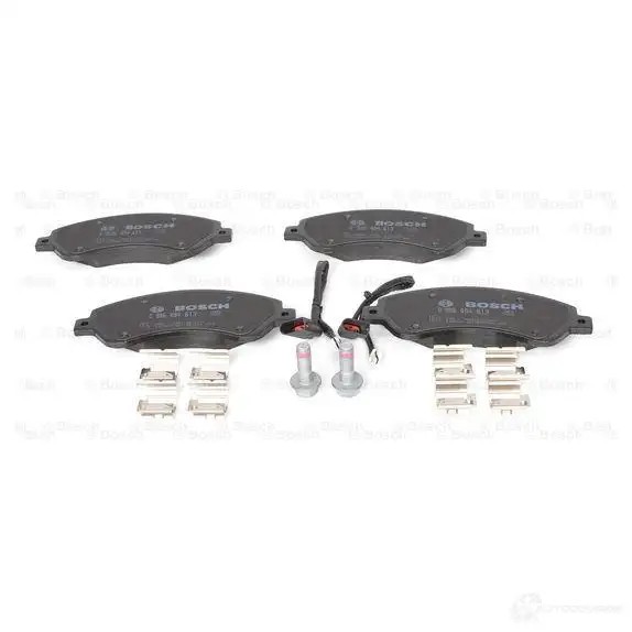 Тормозные колодки, комплект BOSCH 24485 8736-D1528 0986494613 1193483668