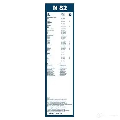 Щетка стеклоочистителя BOSCH N 82 360797 3M2SR 3397011425
