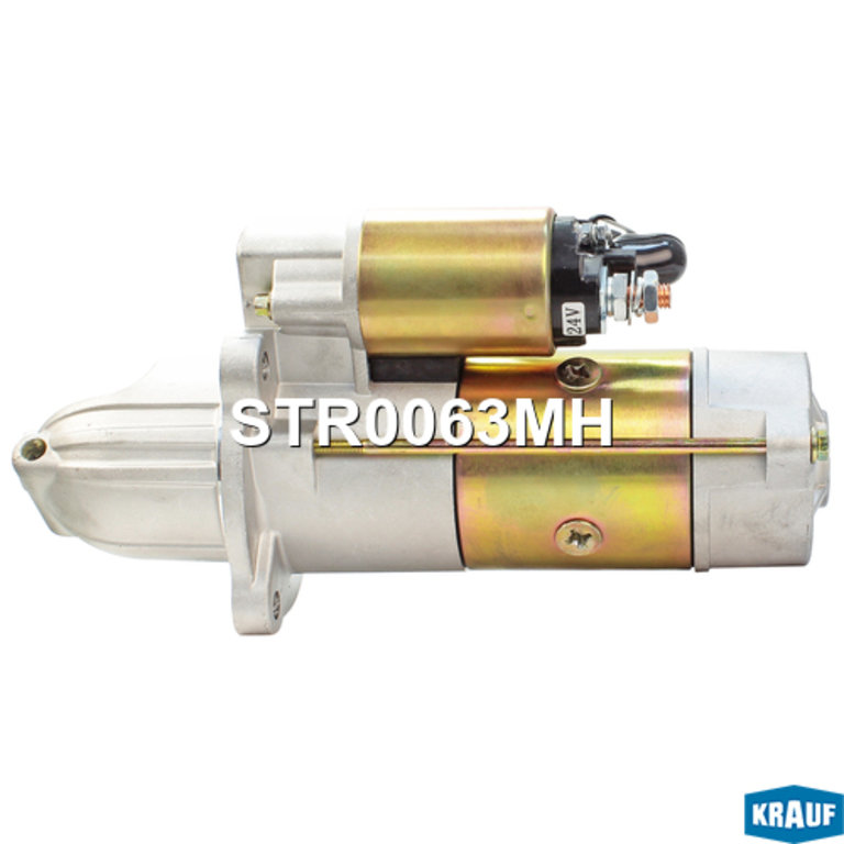Стартер ГАЗ, ПАЗ, FOTON дв.CUMMINS ISF3.8 24В z=10 5.0кВт KRAUF