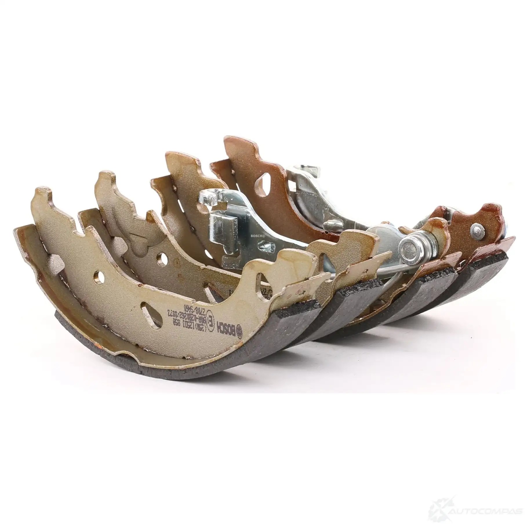 Барабанные тормозные колодки, комплект BOSCH 8KA8W 0986487596 341662 B S836