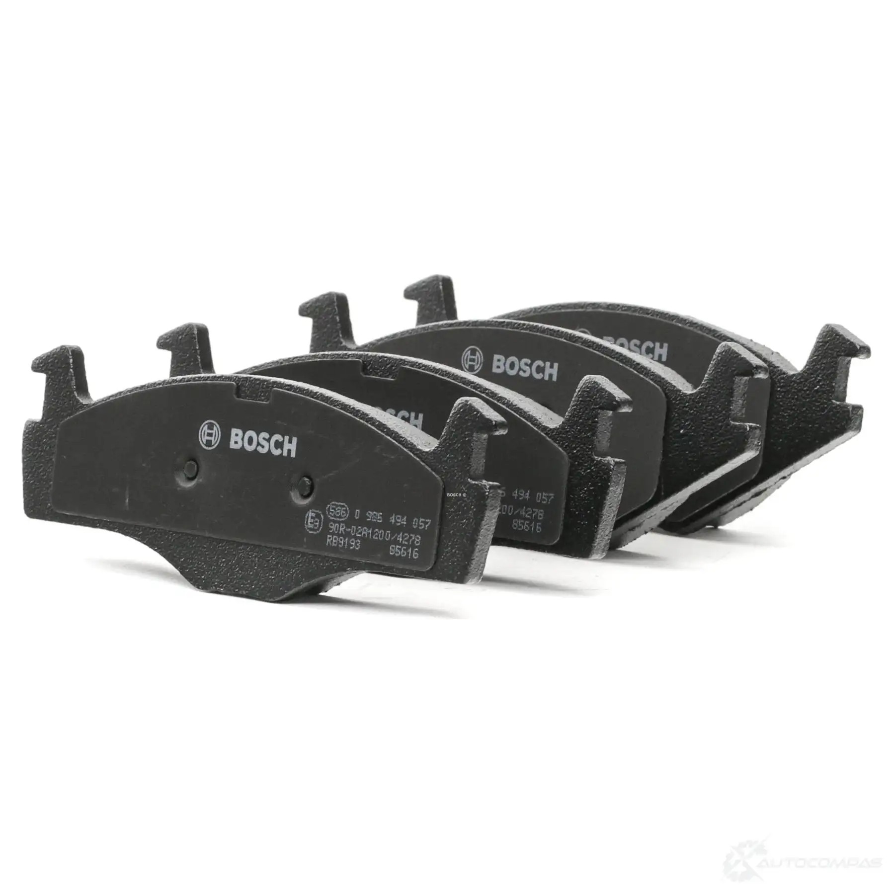 Тормозные колодки, комплект BOSCH 0986494057 BP567 20887 342067