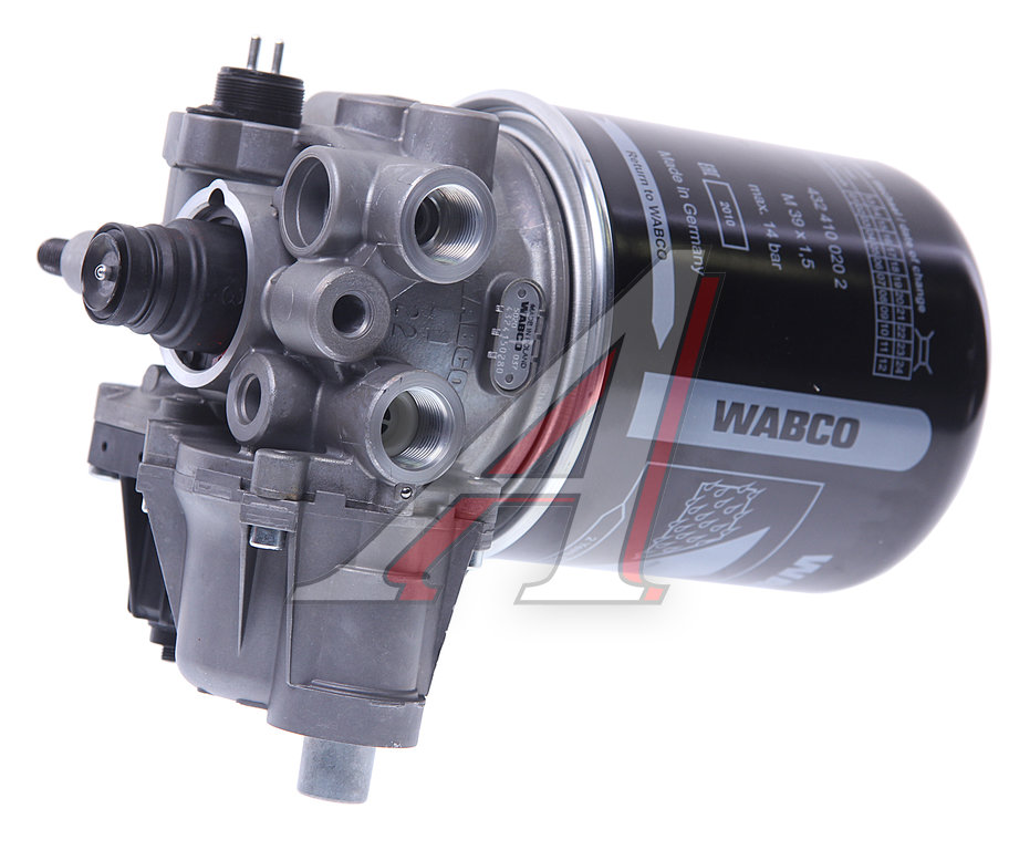 Осушитель воздуха КАМАЗ-6520, 6460,  НЕФАЗ WABCO (24V)