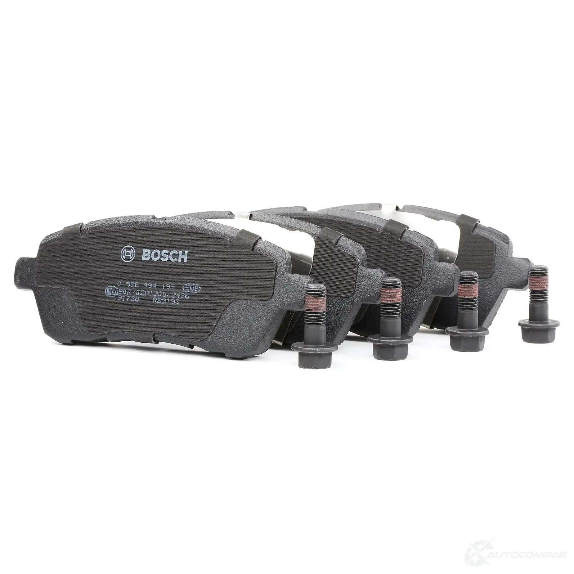 Тормозные колодки, комплект BOSCH BP1137 0986494195 24283 342183