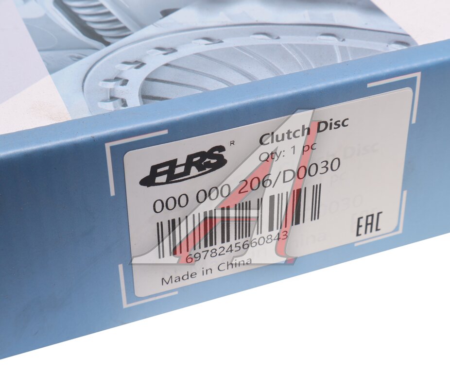Диск сцепления КАМАЗ-ЕВРО (КПП-154) MFZ-430 FLRS