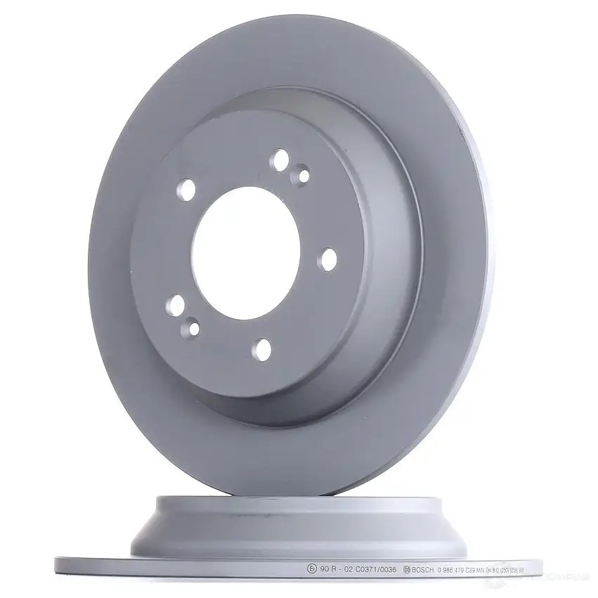 Тормозной диск BOSCH 340260 E1 90 R -02C0371/0036 BD 2178 0986479c39