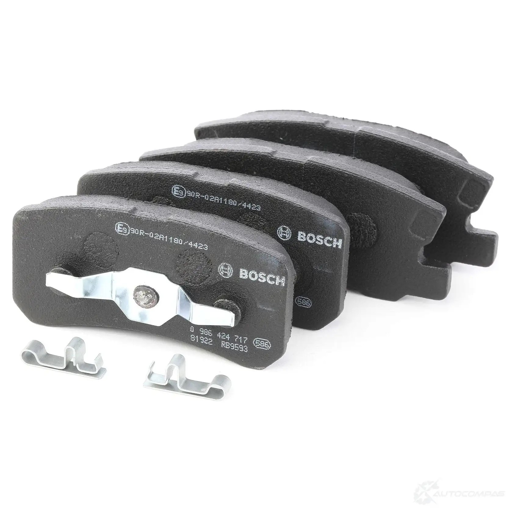 Тормозные колодки, комплект BOSCH 23 582 0986424717 7743D868 336399