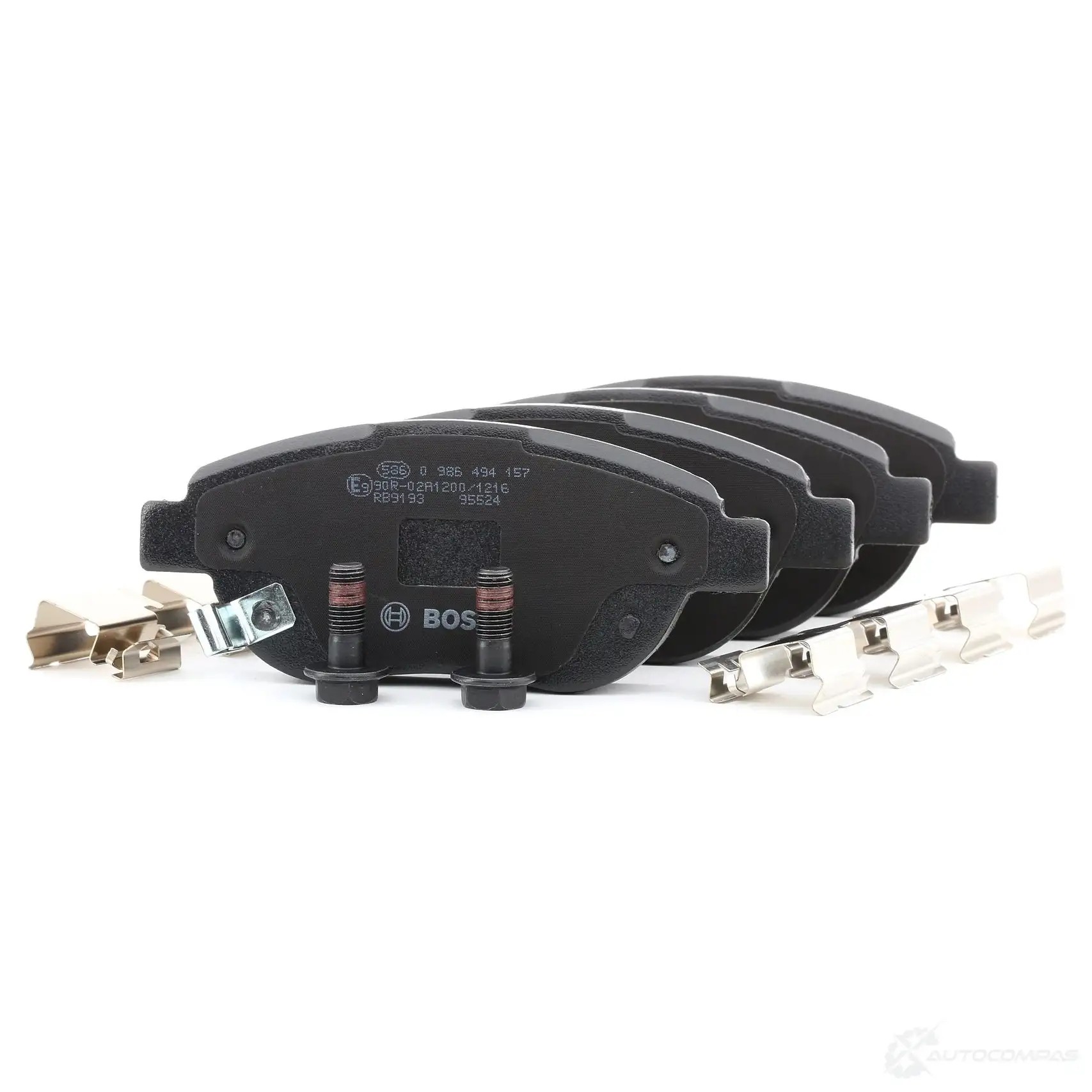 Тормозные колодки, комплект BOSCH 0986494157 342154 BP1068 23708