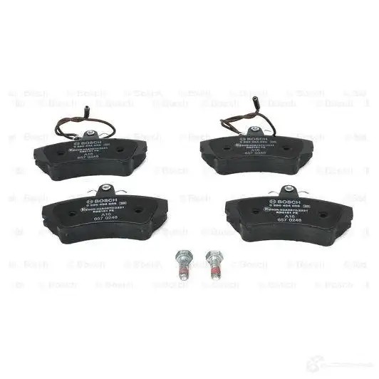 Тормозные колодки, комплект BOSCH 342066 0986494056 20 236 90R-010294/002