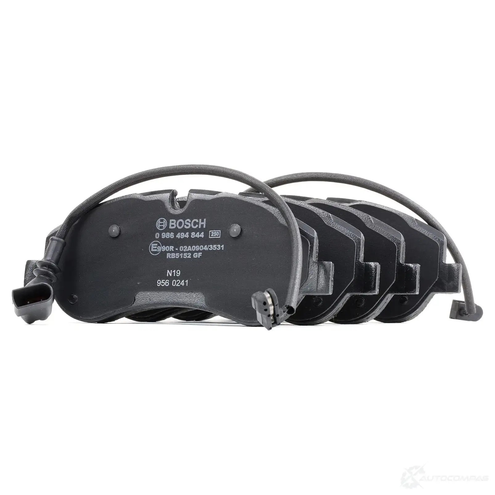 Тормозные колодки, комплект BOSCH 25602 0986494844 BP2018 1193484258