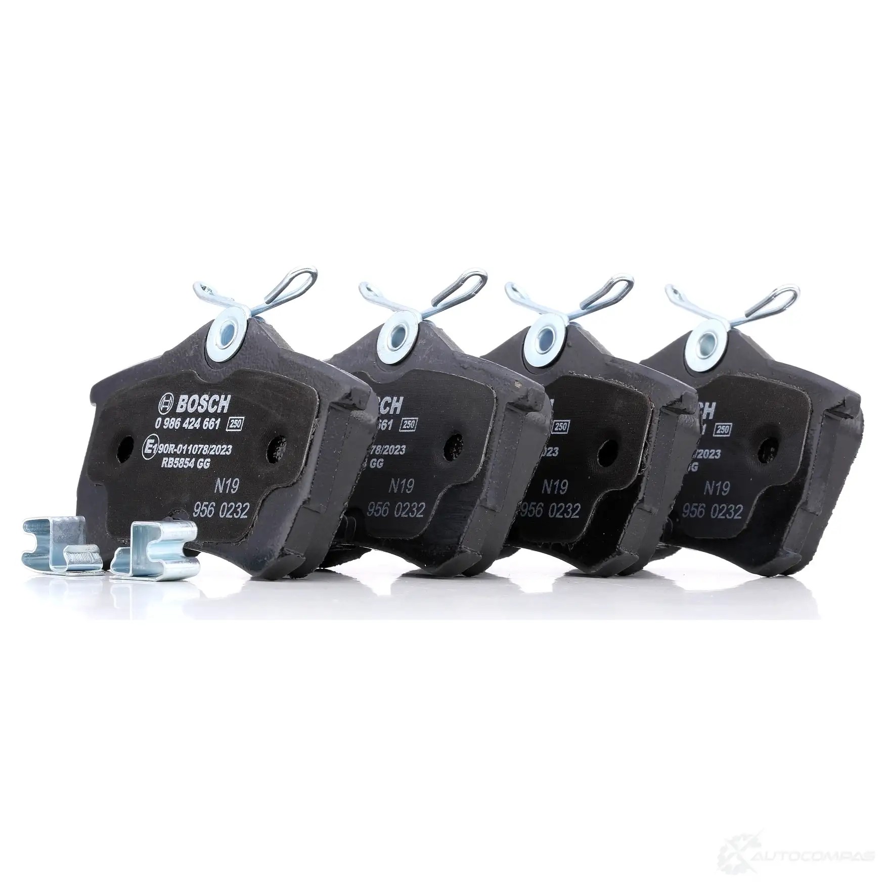 Тормозные колодки, комплект BOSCH 90R-011097/763 23 527 0986424661 336350