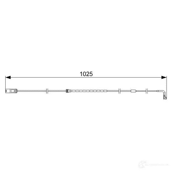 Датчик износа тормозных колодок BOSCH 351460 A P819 JIJRP 1987473026