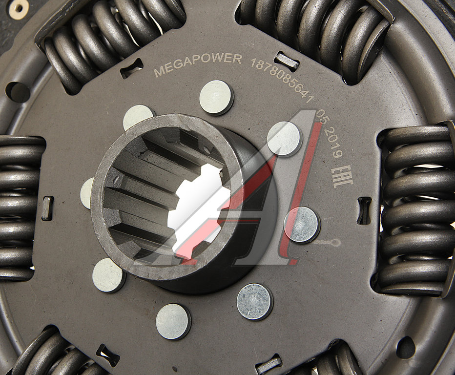 Диск сцепления КАМАЗ-5490 (КПП-ZF) MFZ-430 (усиленный 205) MEGAPOWER