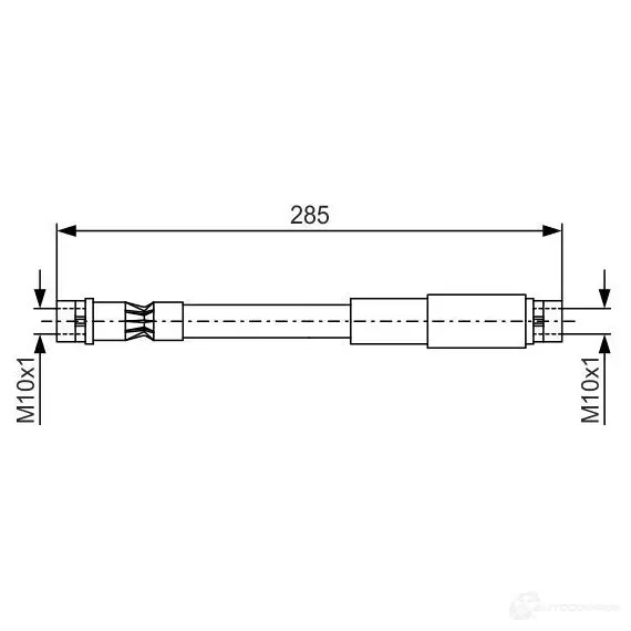 Тормозной шланг BOSCH 352861 XVJA5Q3 1987476406 BH1 20