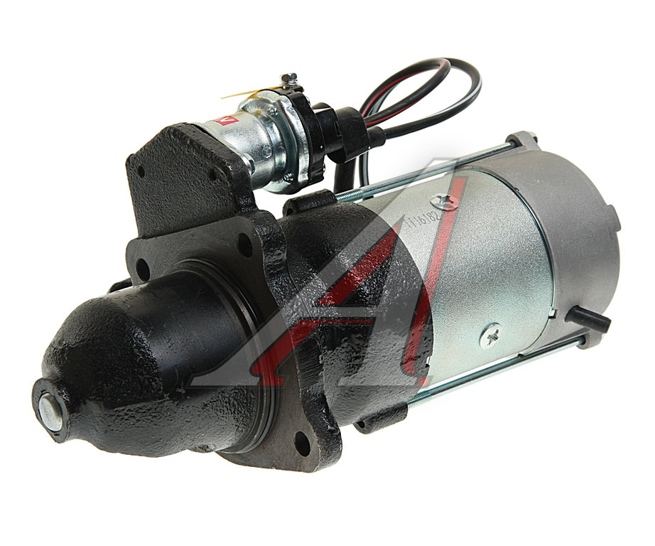 Стартер КАМАЗ дв.CUMMINS 4ISBe185, 6ISBe270, 285, 300 24В z=10 6кВт TESLA TECHNICS