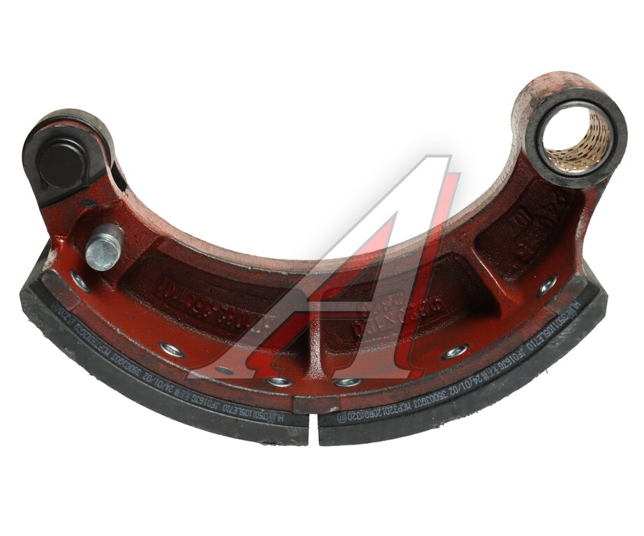Колодки тормозные JAC N90 КАМАЗ Компас-9 передние барабанные (1шт.) (верхняя) PSP