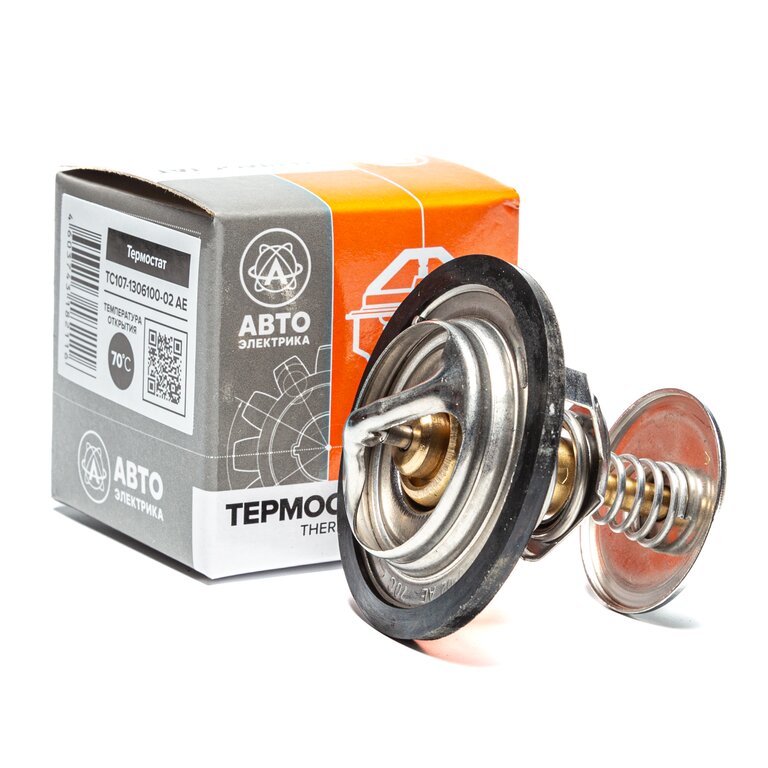 Термостат КАМАЗ, ГАЗ-2410, 3302, ЗИЛ-4331 (70 град.) AVTOELECTRICA