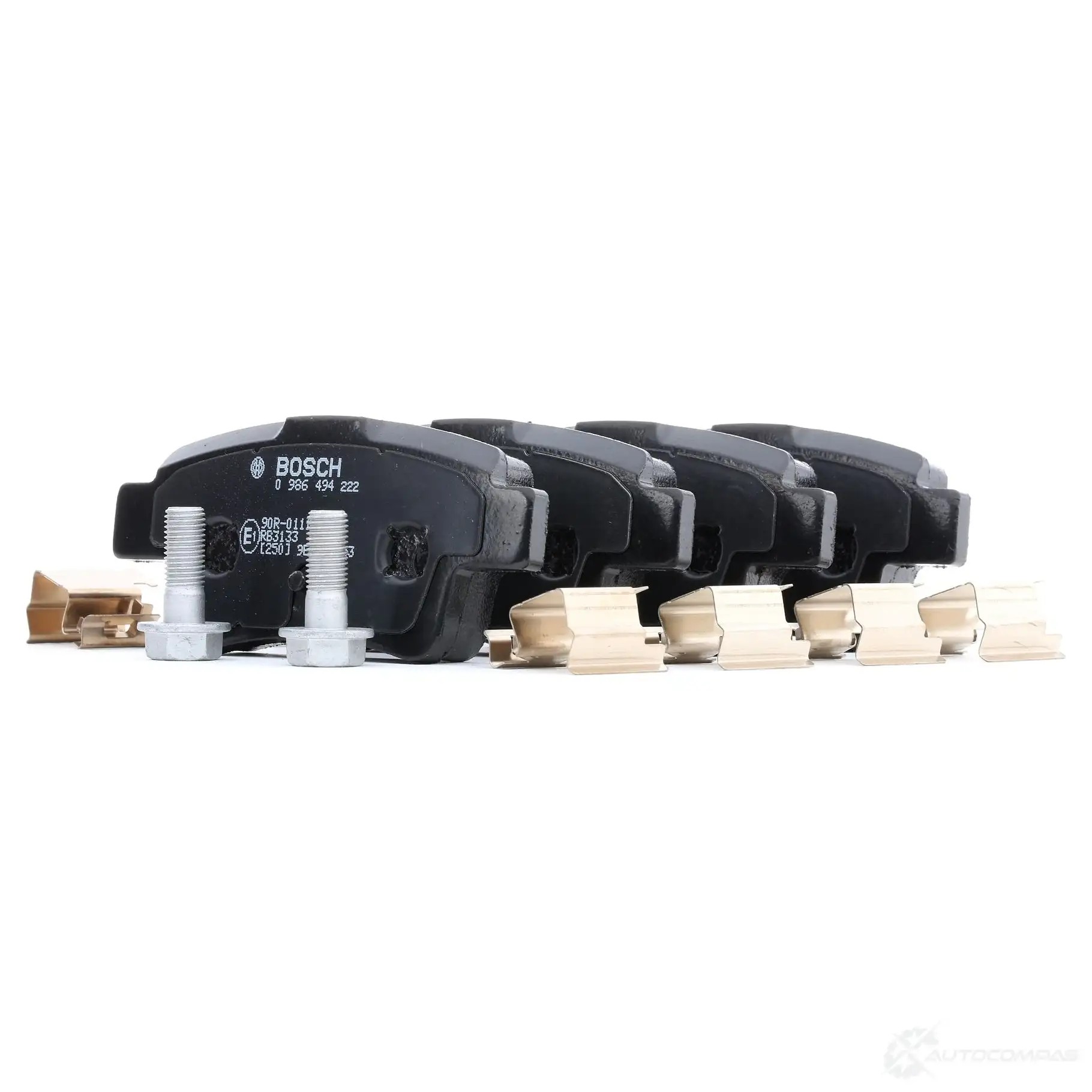 Тормозные колодки, комплект BOSCH BP1174 24349 342210 0986494222