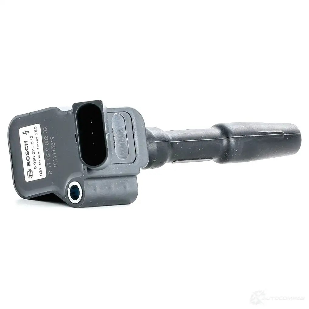 Катушка зажигания BOSCH 333702 UUXV9 ZS-K 1X1 PLUG TOP 0986221072