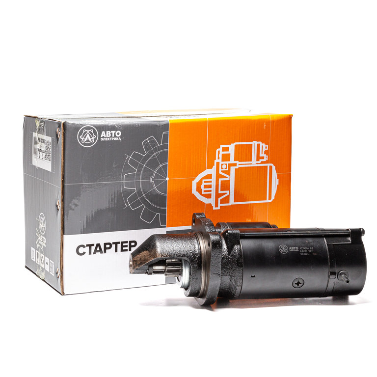 Стартер КАМАЗ-4308, FAW, DONGFENG дв.CUMMINS 4BT3.9, 6BT5.9 24В z=10 4.0кВт редукторный AVTOELECTRICA