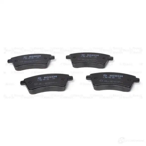 Тормозные колодки, комплект BOSCH 24693 0986494332 BP1222 342319