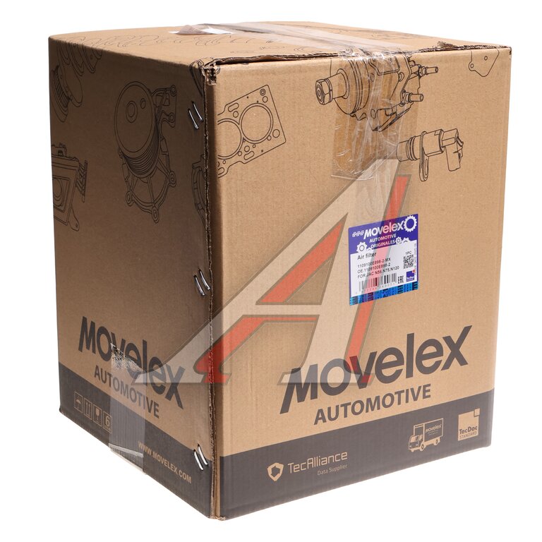 Фильтр воздушный JAC N56, N75, N120 КАМАЗ Компас-9/12 (со вставкой) MOVELEX