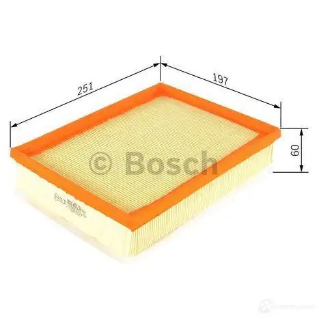Воздушный фильтр BOSCH S 0234 370088 S0234 f026400234