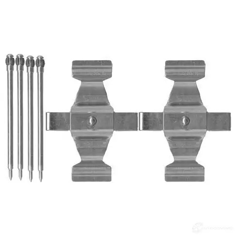 Ремкомплект колодок BOSCH AP2 99 9GCAD4F 351782 1987474338