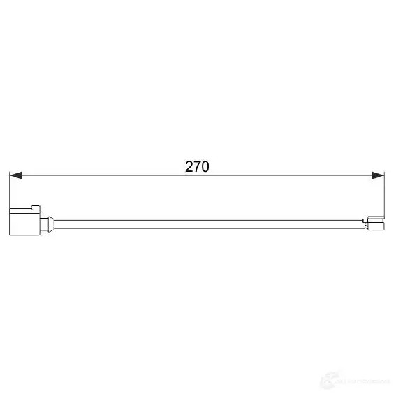 Датчик износа тормозных колодок BOSCH 351973 A P854 LBLMXV4 1987474564