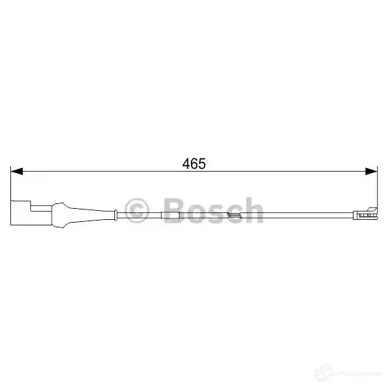 Датчик износа тормозных колодок BOSCH 351570 1987473573 AP10 40 ZLEZA