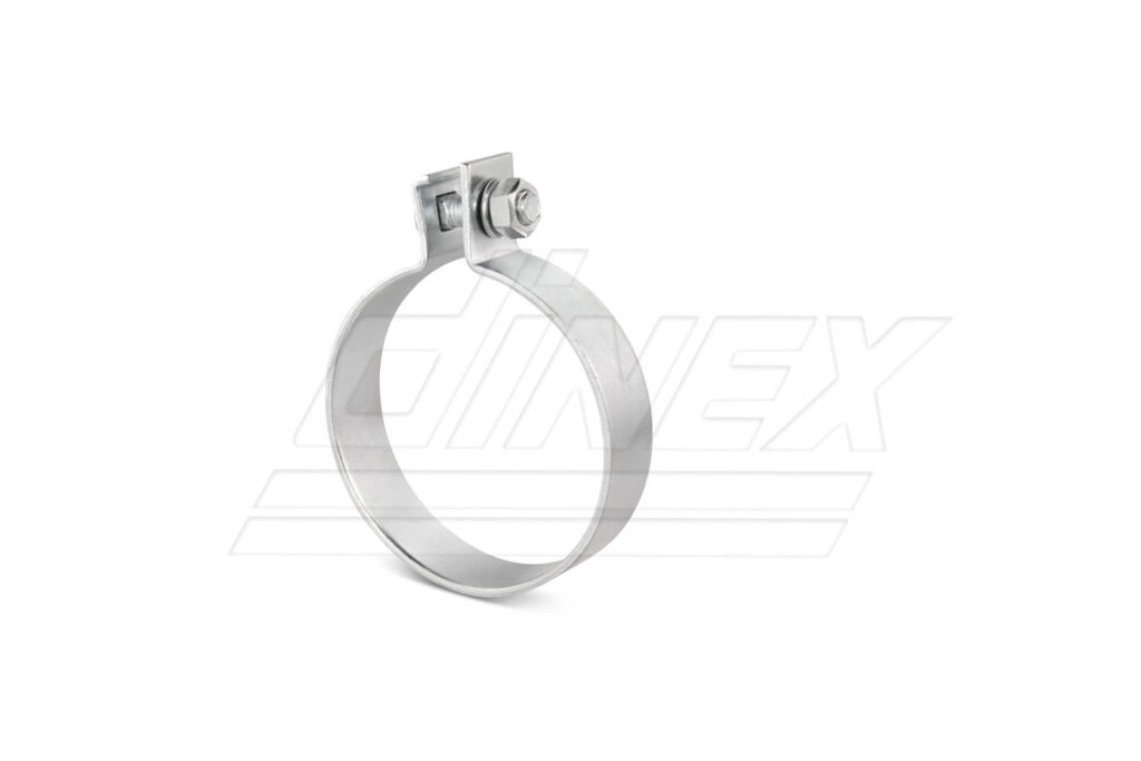 Хомут глушителя КАМАЗ-5490 MAN (d=114.50) (цинк) E-line DINEX