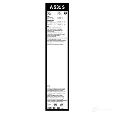 Щетка стеклоочистителя BOSCH OGZ3 JPT 1437242931 3397014531