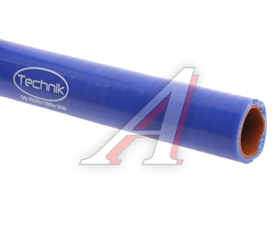 Патрубок угловой силикон (L=200х200мм, d=25 90°) TECHNIK
