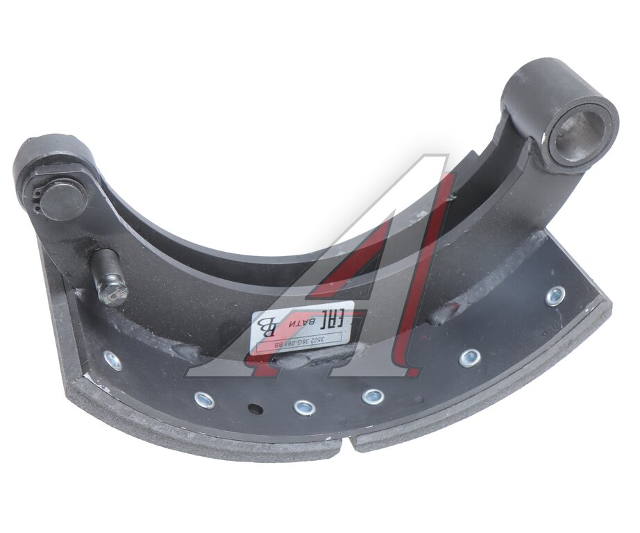 Колодки тормозные JAC N120 КАМАЗ Компас-12 задние барабанные (1шт.) (нижняя) BRAKE BLOCKS