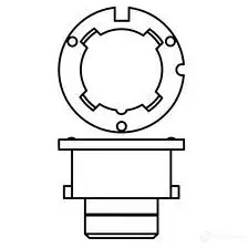 Лампа D4S P32D-5 35 Вт 12 В BOSCH 1987302906 350553 D4S D4S 35W P32D-5 XENON