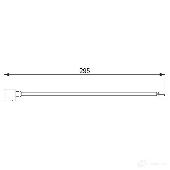 Датчик износа тормозных колодок BOSCH 7RUZO4 AP 855 351974 1987474565
