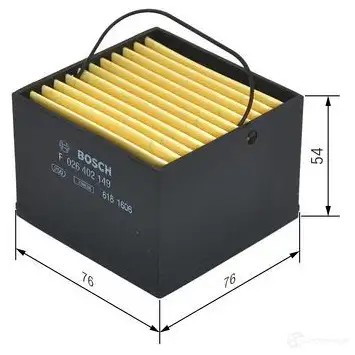 Топливный фильтр BOSCH 370431 f026402149 N 2149 17NP4