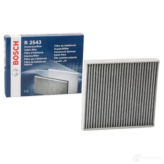 Салонный фильтр BOSCH R 2543 NC66D 351281 1987432543