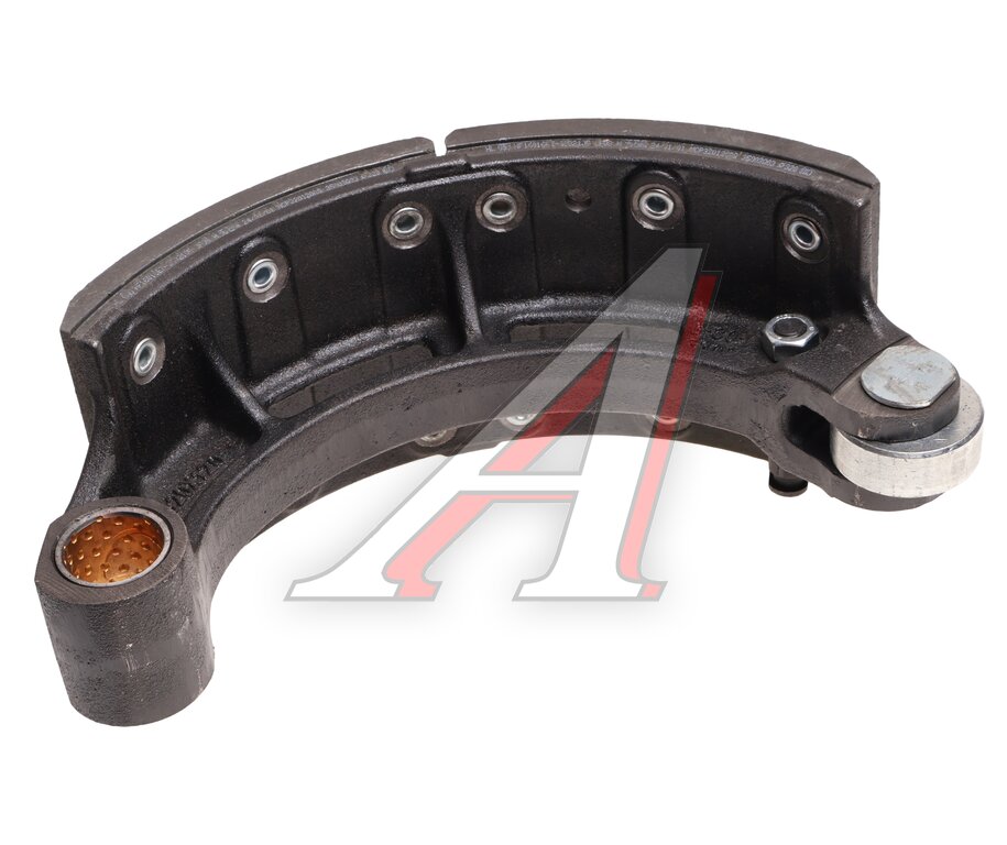 Колодки тормозные JAC N80 КАМАЗ Компас-9 задние барабанные (1шт.) (верхняя) MOVELEX