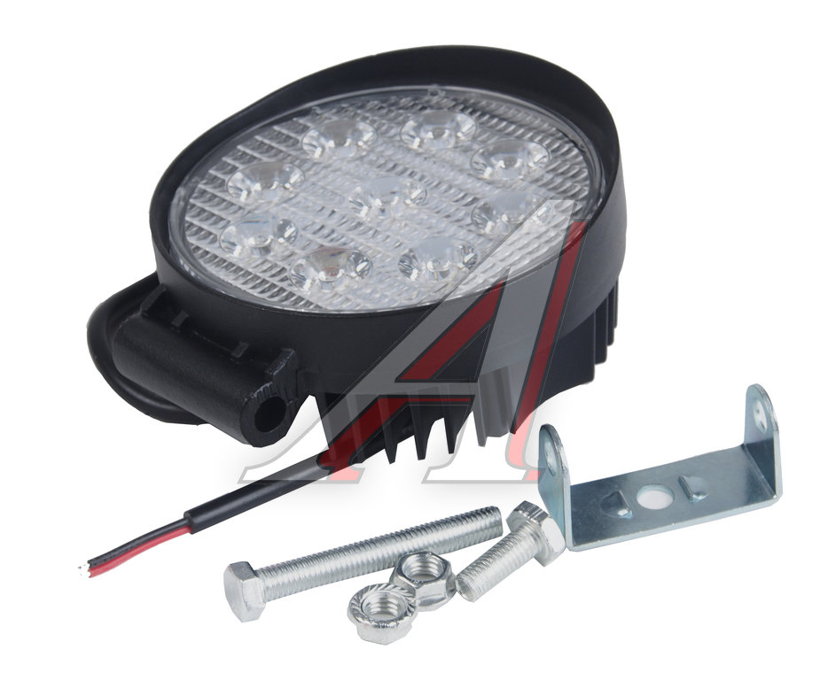 Фара рабочего света круглая 115х142x55мм 27W 9LED (направленный свет) AVTOELECTRICA