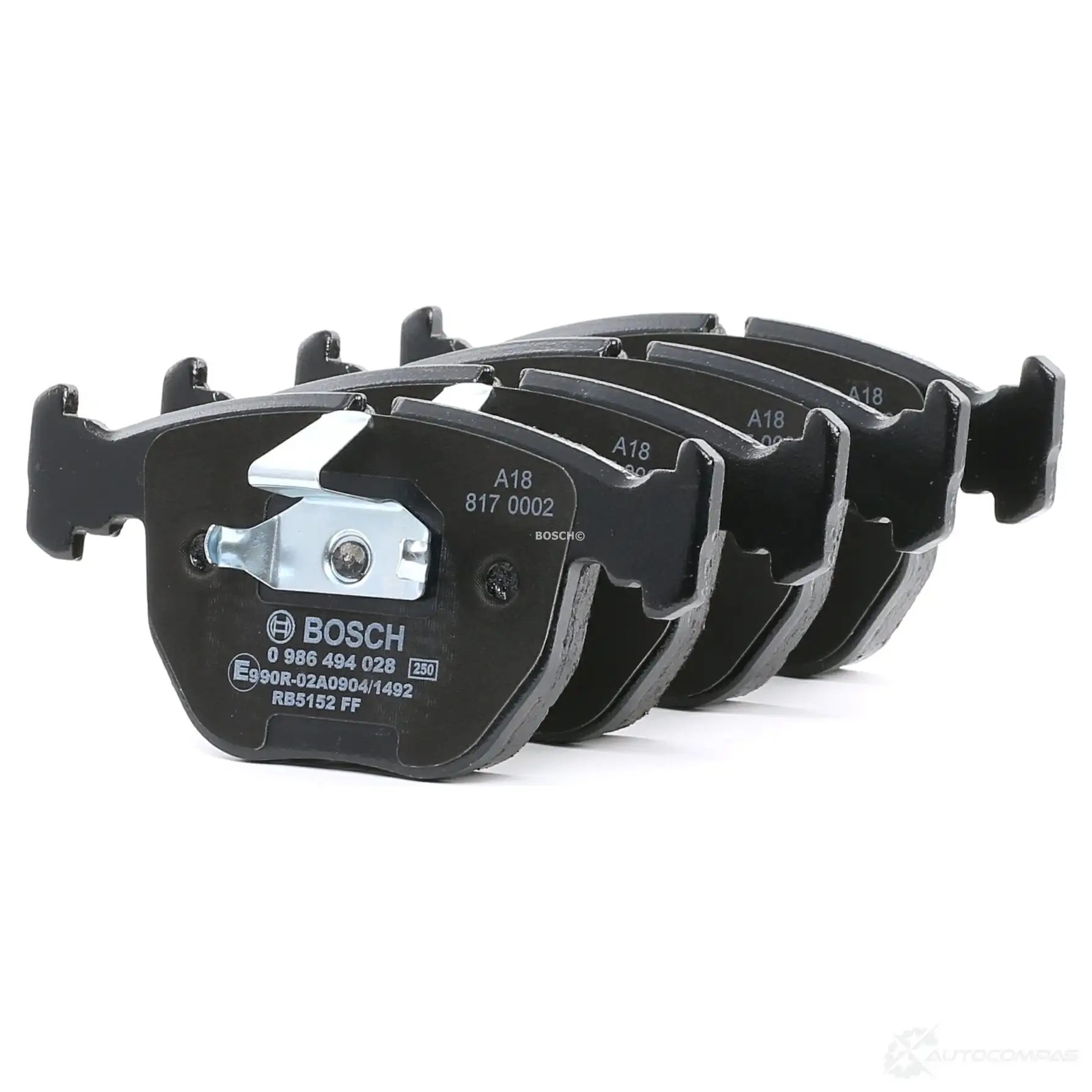 Тормозные колодки, комплект BOSCH BP-BMW-F6 21 486 342040 0986494028