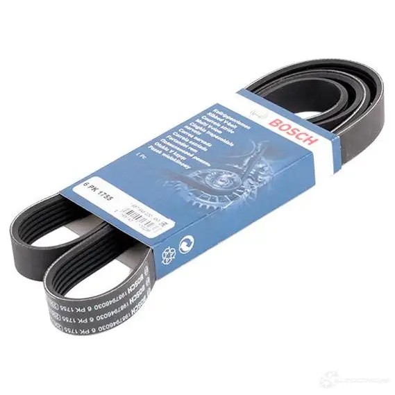 Приводной ремень, поликлиновой BOSCH 6 PK 1755 6PK1755 355906 1987946030