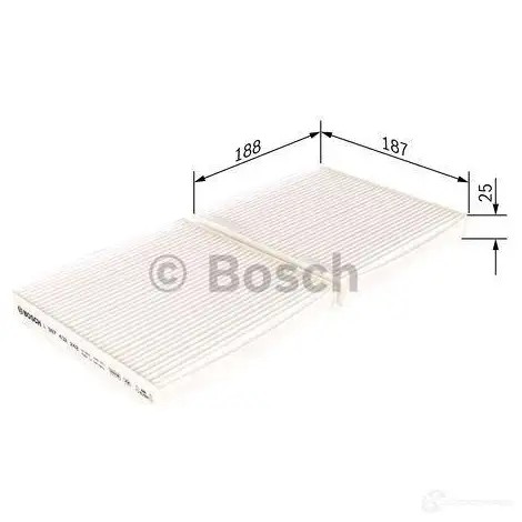 Салонный фильтр BOSCH 1987432242 351142 IJODUDY M 2242