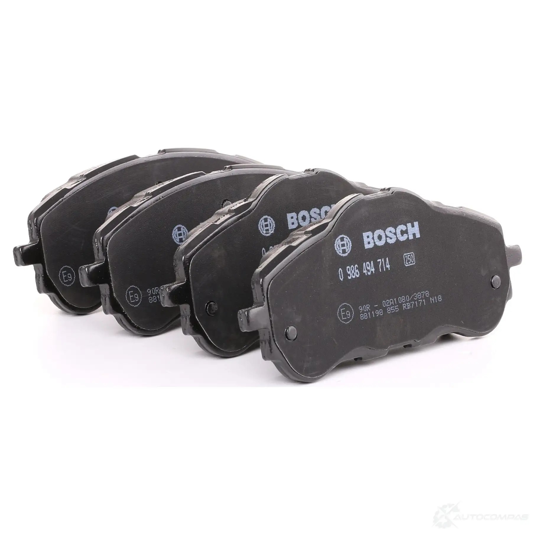 Тормозные колодки, комплект BOSCH 0986494714 25583 BP1709 1193483976