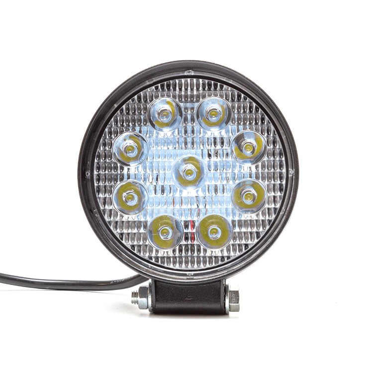 Фара рабочего света круглая 115х142x28мм 27W 9LED (направленный свет) AVTOELECTRICA