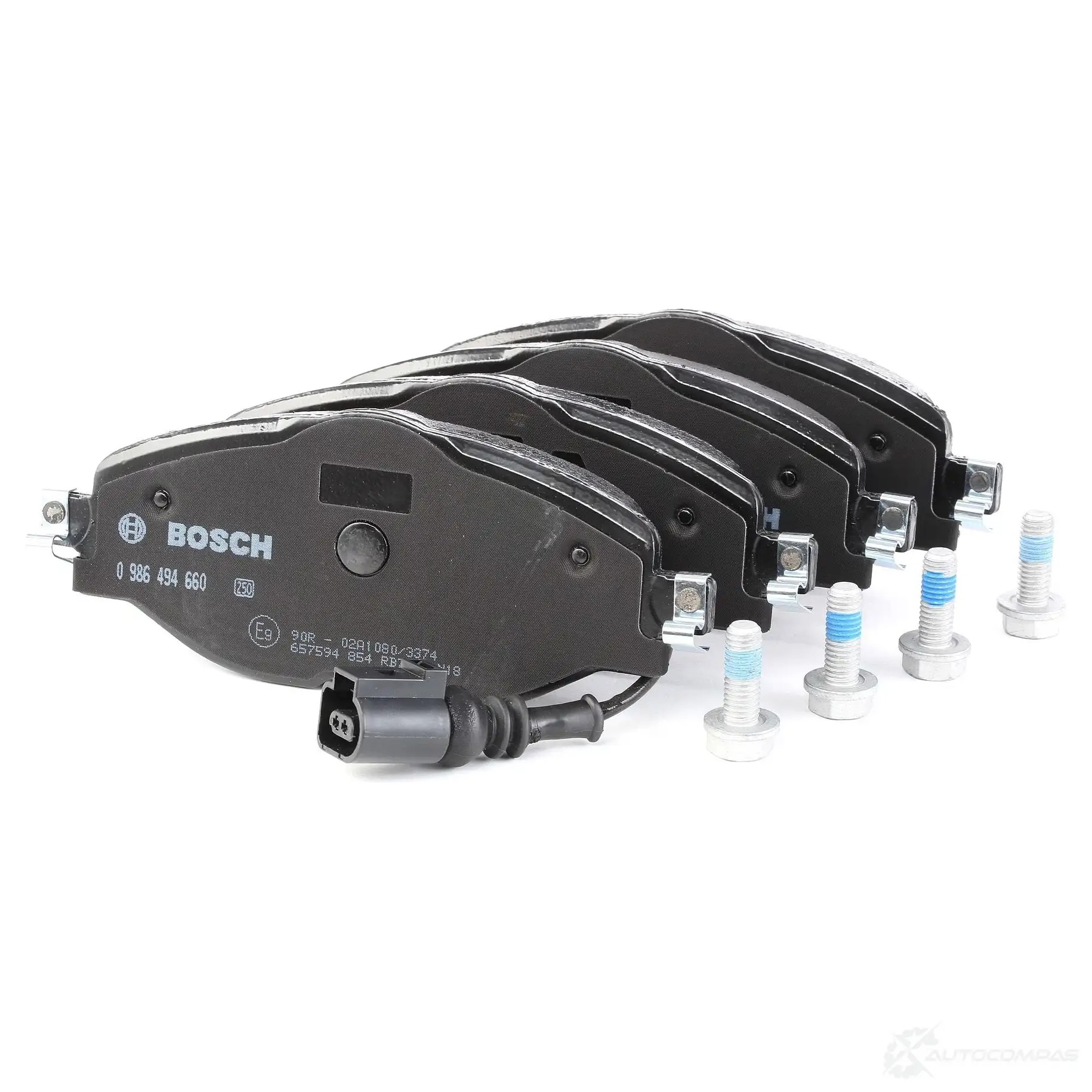 Тормозные колодки, комплект BOSCH 342545 0986494660 BP1505 25683